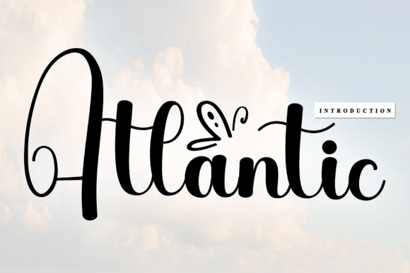 Atlantic: The Handwritten Font with a Gentle, Joyful Spirit
