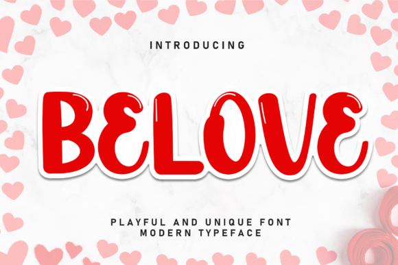 Belove: A Handwritten Font with Heartfelt Charm