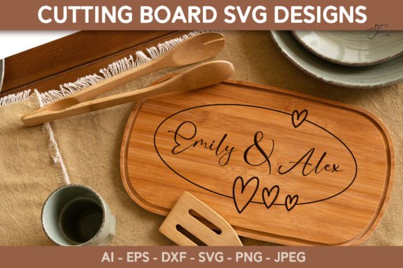 Creating Timeless Wedding Keepsakes with Cutting Board SVG PNG Wedding Monogram