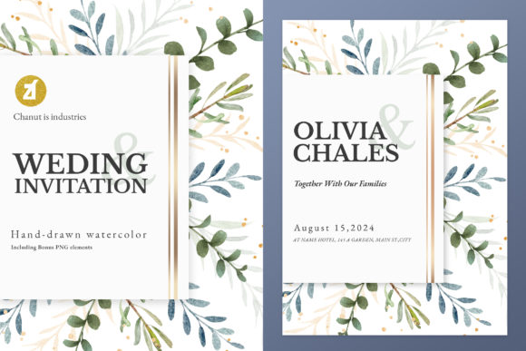 Eucalyptus Leaves Wedding Invitation: A Natural Design Staple